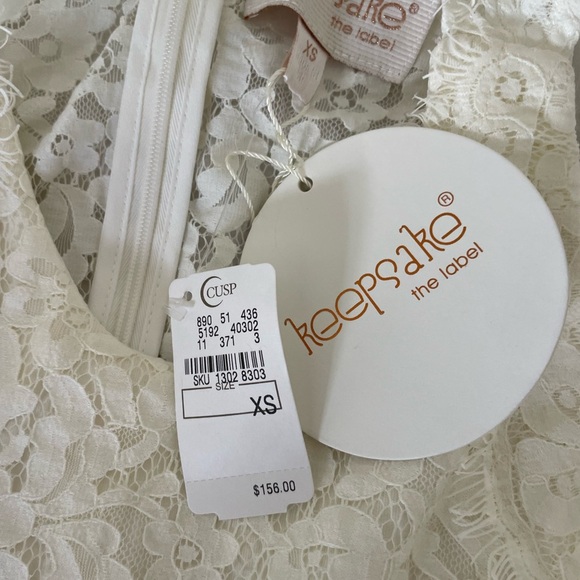 KEEPSAKE the Label Cream Lace Dress - Picture 4 of 12